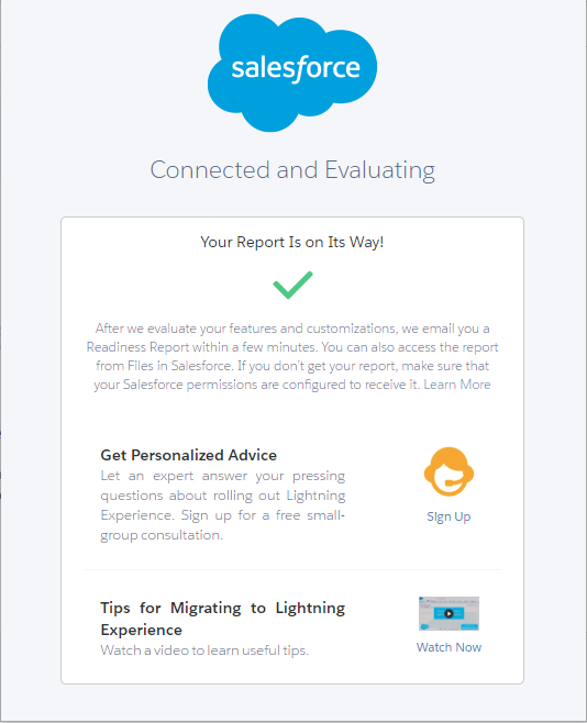 Salesforce Lightning Experience Report 6