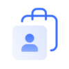 5 CloudMasonry Salesforce Consulting - Website Icon - Icon of user with shopping bag.