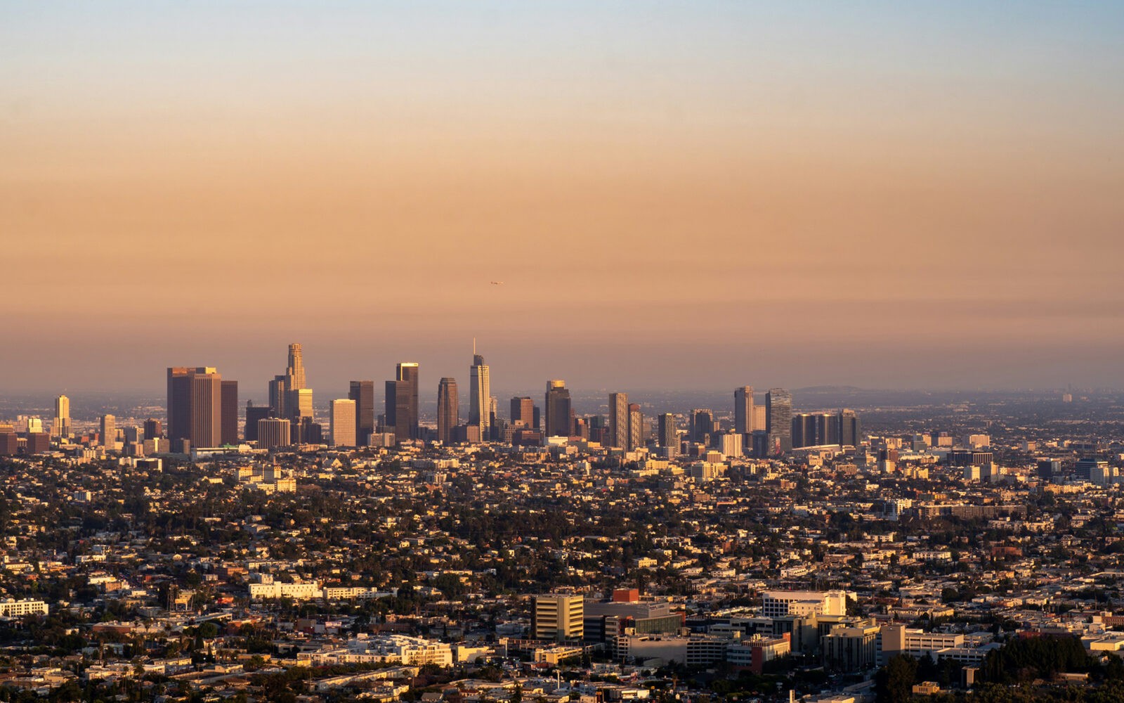 bg-losangeles2 CloudMasonry - California Based Salesforce Consulting - Los Angeles Office Landing Page Image - Los Angeles skyline at sunset